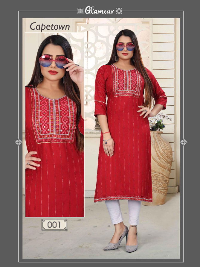 Beauty Queen Capetown 2 Ethnic Wear Wholesale Kurti Collection 